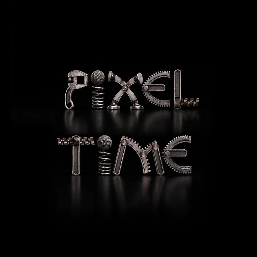 Identidad y universo gráfico de PixelTime