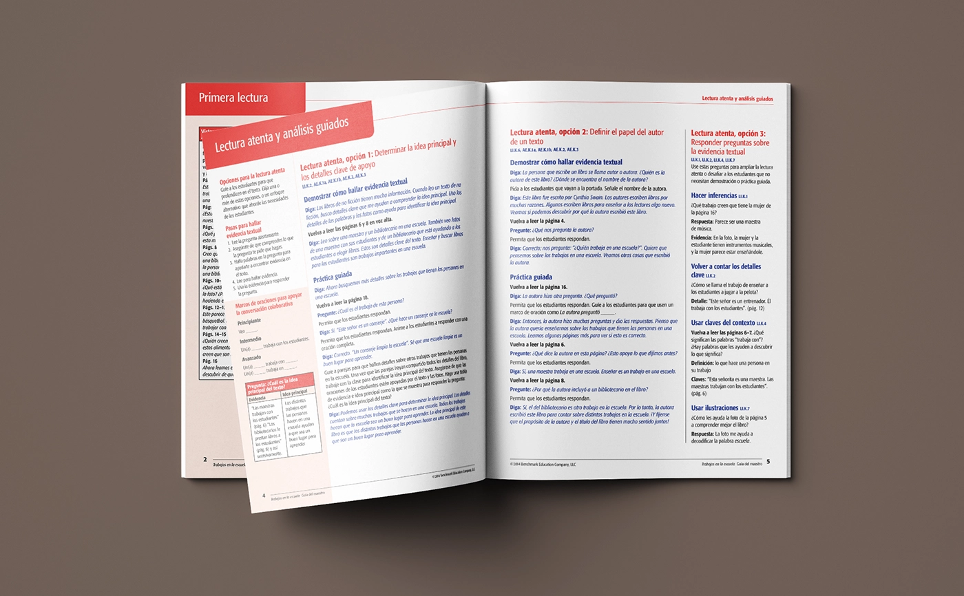 Producción editorial para Benchmark Education — imagen 2