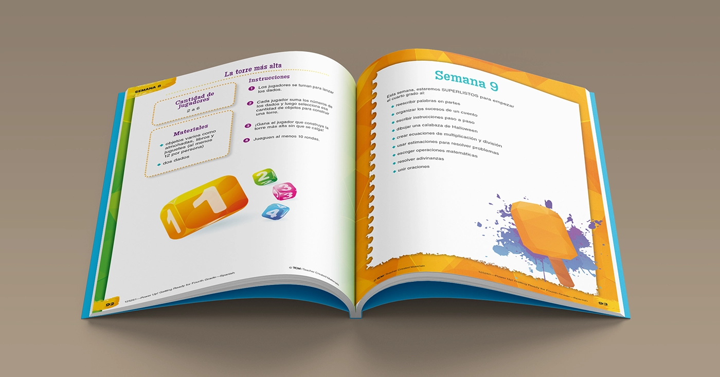 Producción editorial para Teacher Created Materials — imagen 2