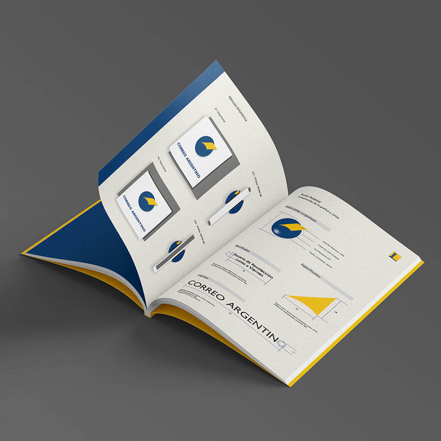Diseño de sello filatélico de Correo Argentino