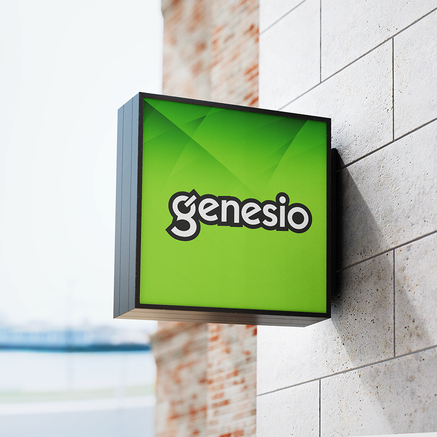Identidad visual de Grupo Genesio