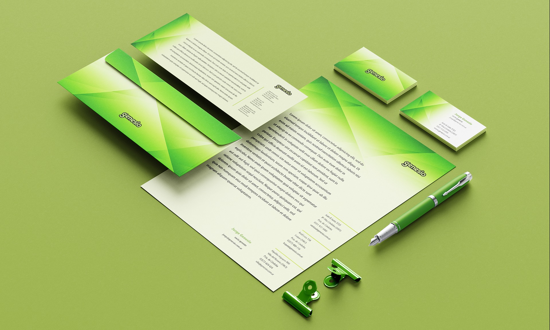 Sistema comercial de Grupo Genesio