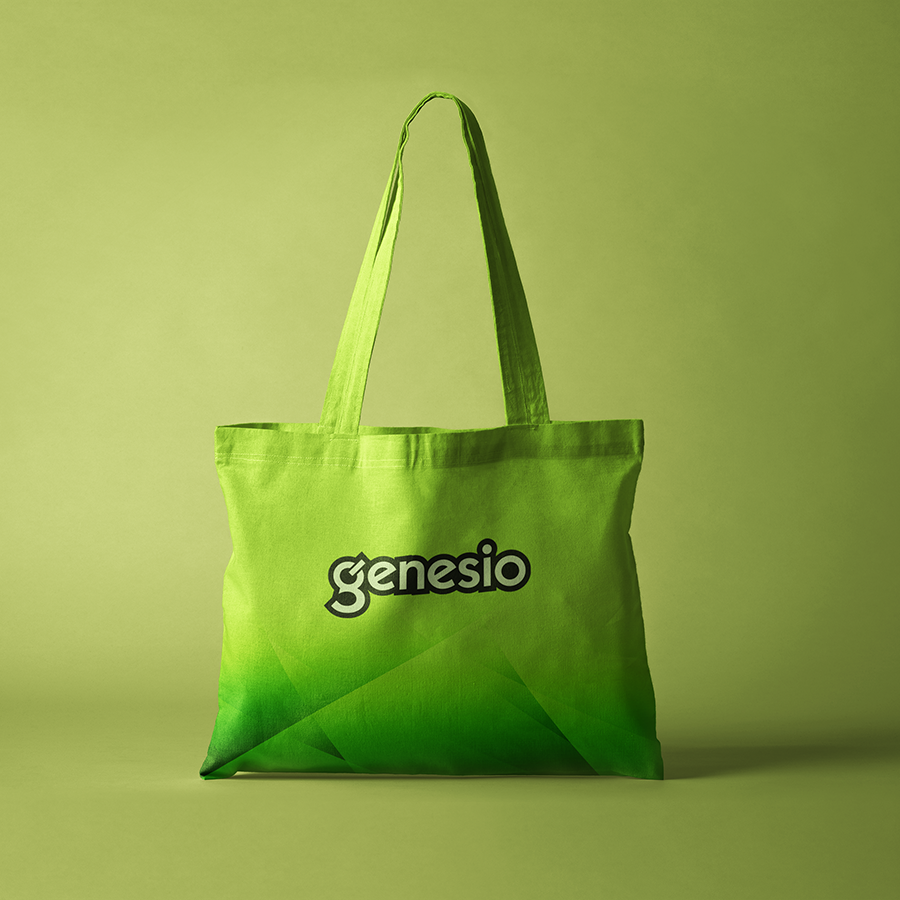 Aplicación de identidad de Grupo Genesio