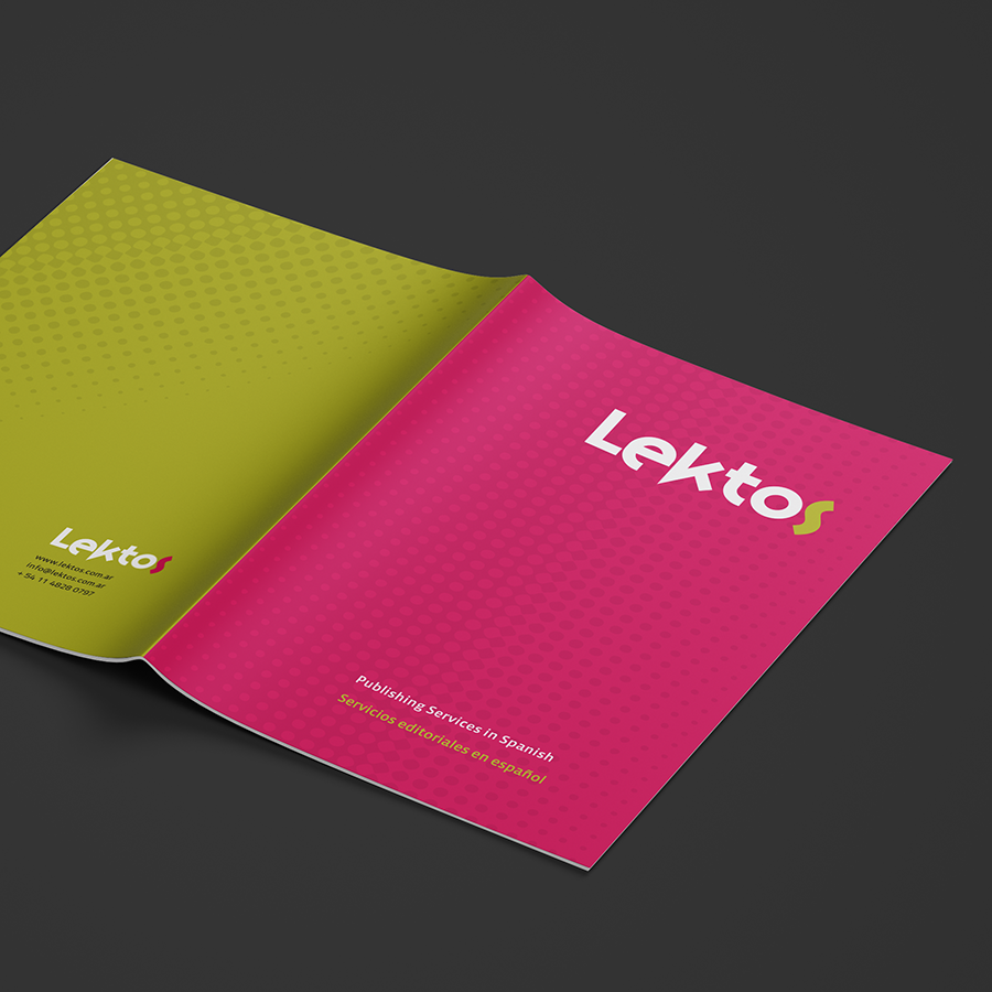 Papelería corporativa de Lektos