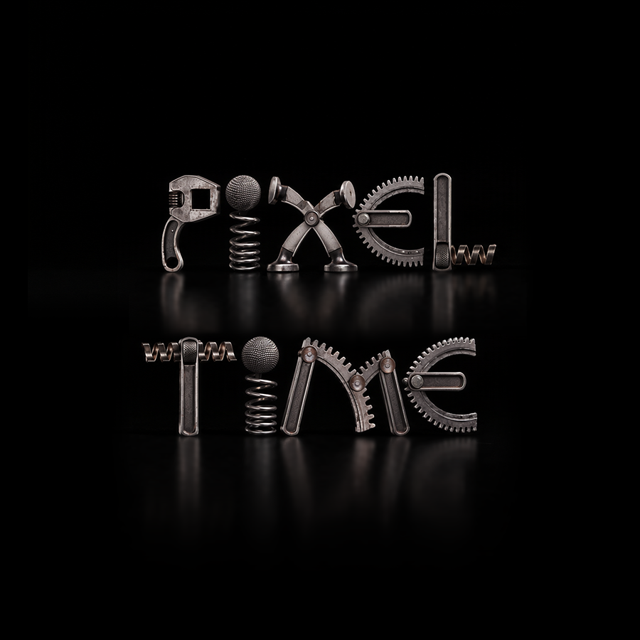 Identidad y universo gráfico de PixelTime